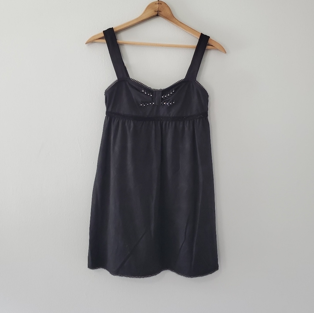 Betsey Johnson Black Swimsuit Coverup